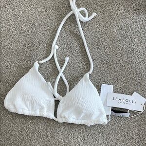 Seafolly Slide Triangle Bikini Top
